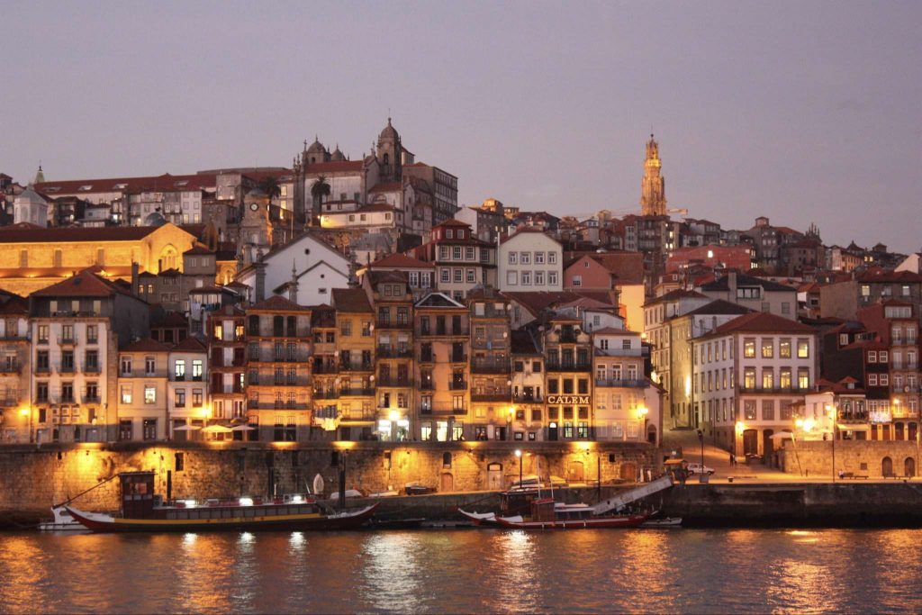 Porto bei Dämmerung